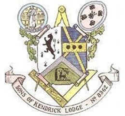 Sons of Kendrick Lodge No. 8362 crest from its 2026 summons